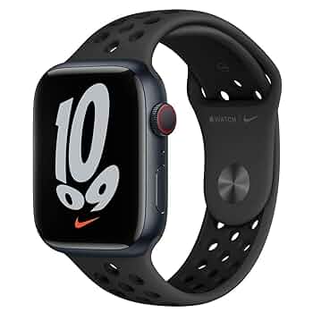 Apple Watch Series 7 45mm ブラック Amazon.com: Apple Watch Series 7 [GPS 45mm] Smart Watch w